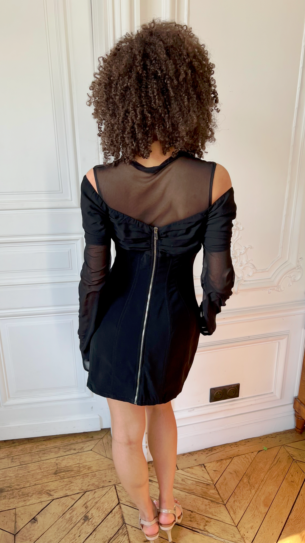 Corseted Mini Dress