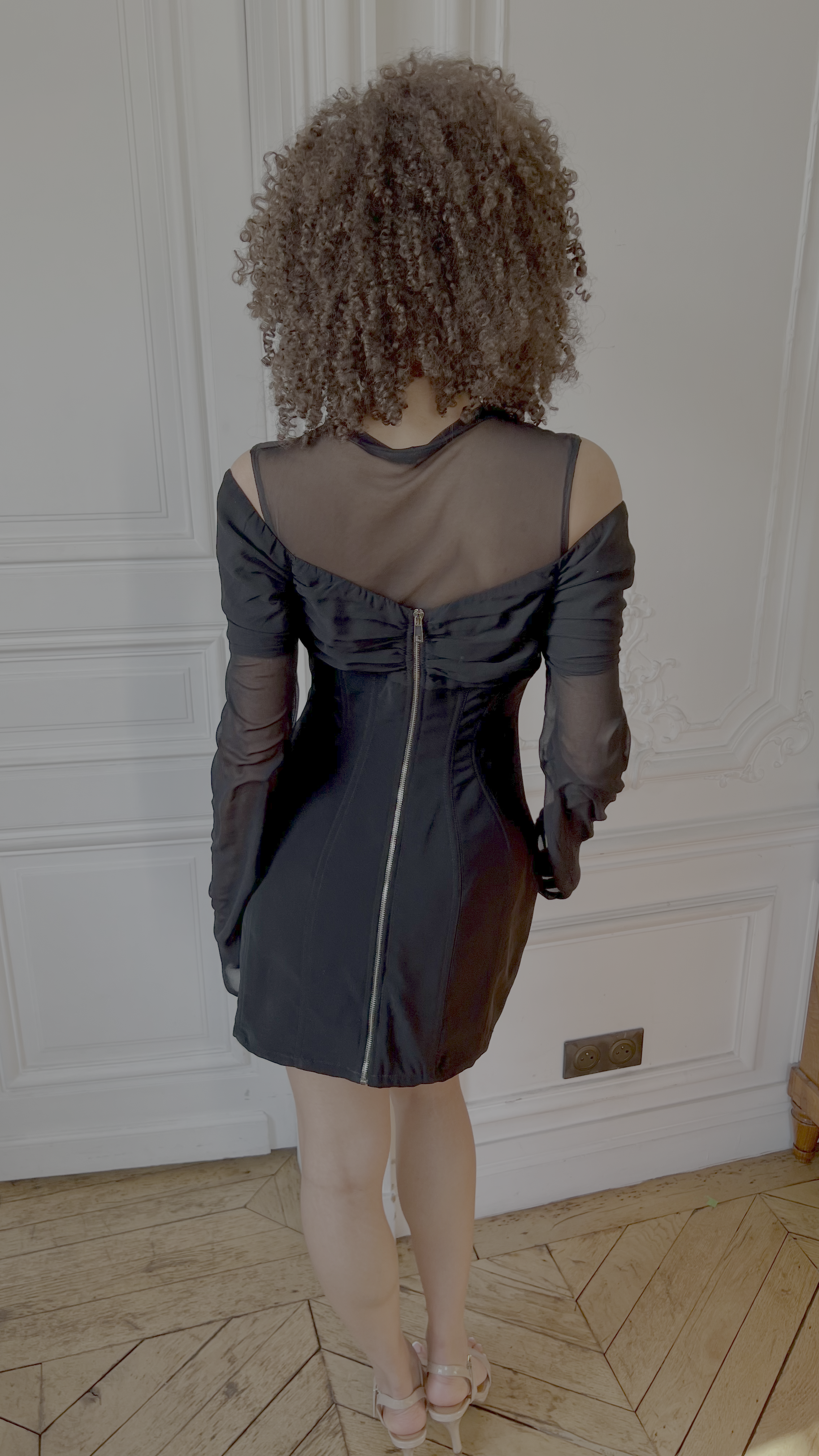 Corseted Mini Dress